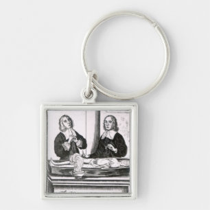 The Manner of Dissecting the Pestilential Body Keychain