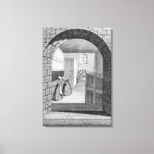 The Manner of John Shepherd's escape Canvas Print