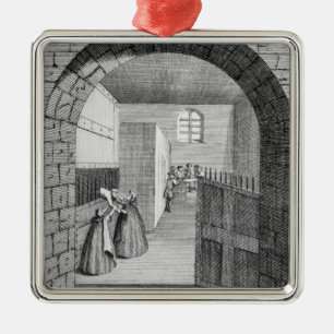 The Manner of John Shepherd's escape Metal Ornament