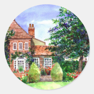 The Manor House, Heslington, York Classic Round Sticker