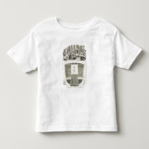 The manufacture of a sedan chair in a coachbuilder toddler t-shirt