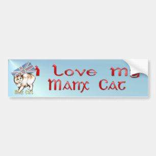 The Manx Cat Bumper Sticker