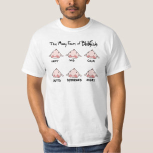 The Many Faces of Blobfish T-Shirt
