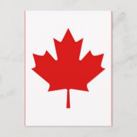 The Maple Leaf flag of Canada