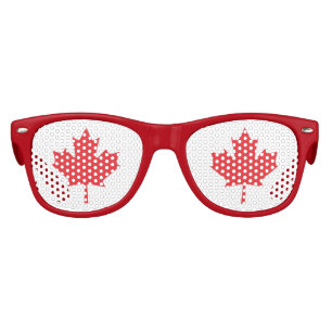 The Maple Leaf, National Symbol of Canada Kids Sunglasses