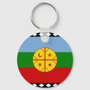 the Mapuches, Chile Keychain