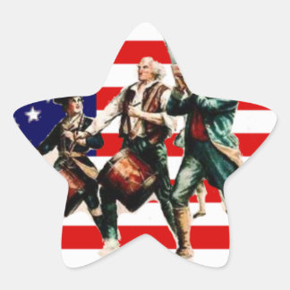 the march for freedom never ends star sticker