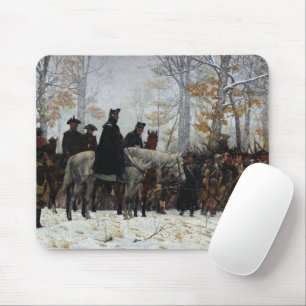 The March to Valley Forge by William B. T. Trego Mouse Pad