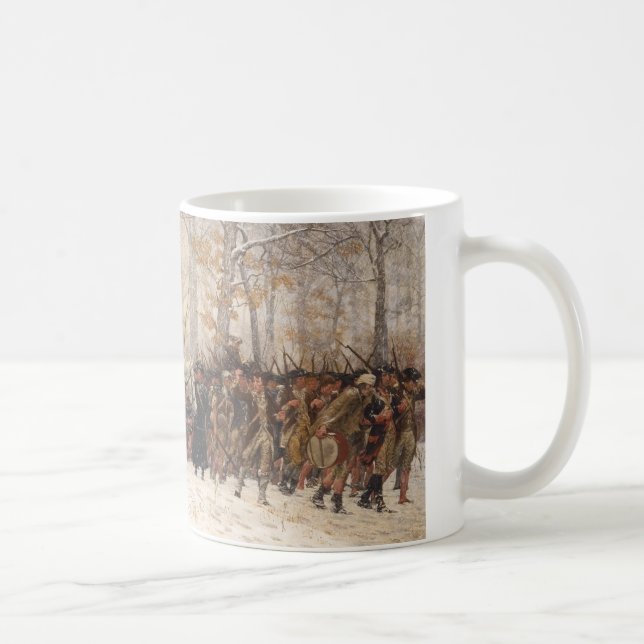 The March to Valley Forge Coffee Mug (Right)