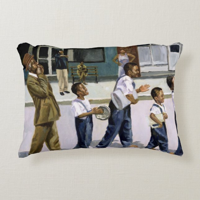 The Marching Band 2000 Accent Pillow (Front)
