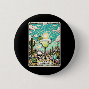 The Margarita Tarot Card Cinco De Mayo Party Marga 2 Inch Round Button