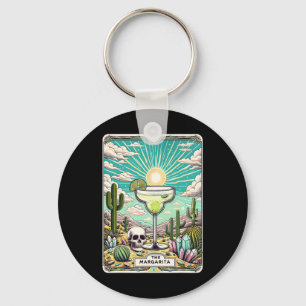 The Margarita Tarot Card Cinco De Mayo Party Marga Keychain