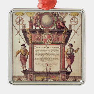 The Mariners Mirror, titlepage Metal Ornament
