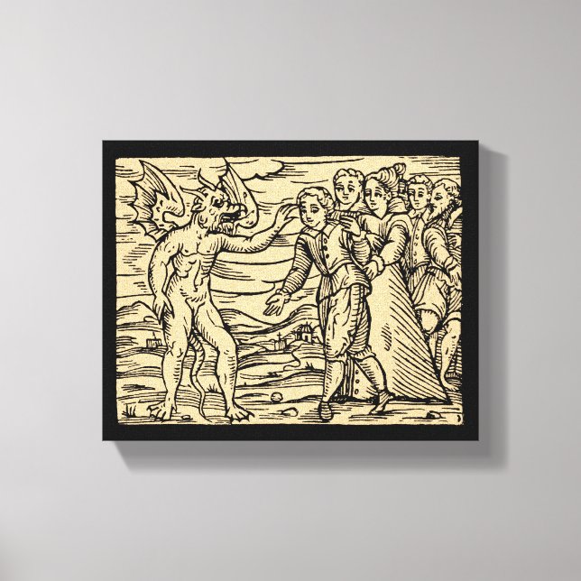 The Mark of the Beast 8x10 Canvas Print (Front)