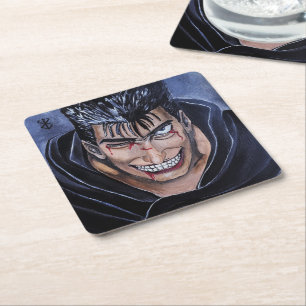 The Marked Sufferer Painting by Alfred Fox Square Paper Coaster