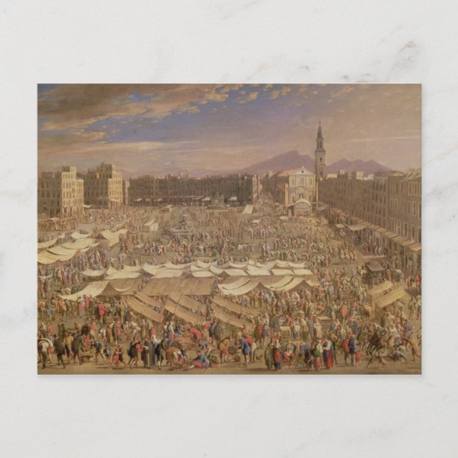 The Market at Naples Postcard (Front)