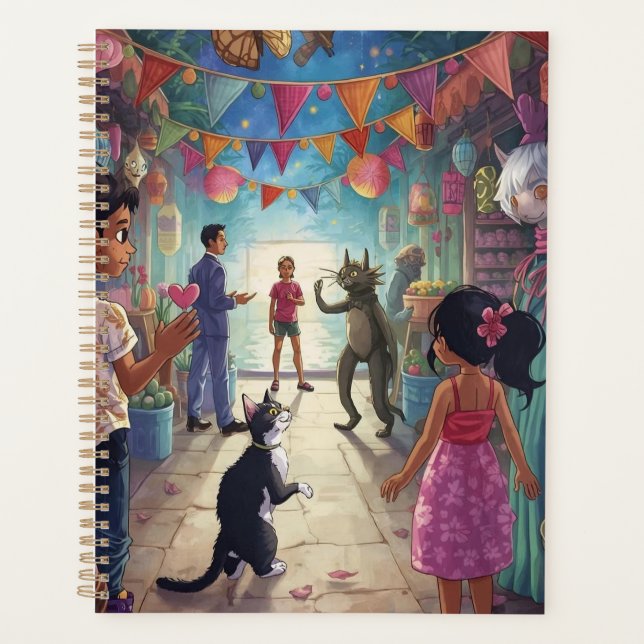 The Market Between Worlds Planner (Front)