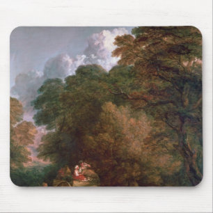 The Market Cart, 1786 Mouse Pad