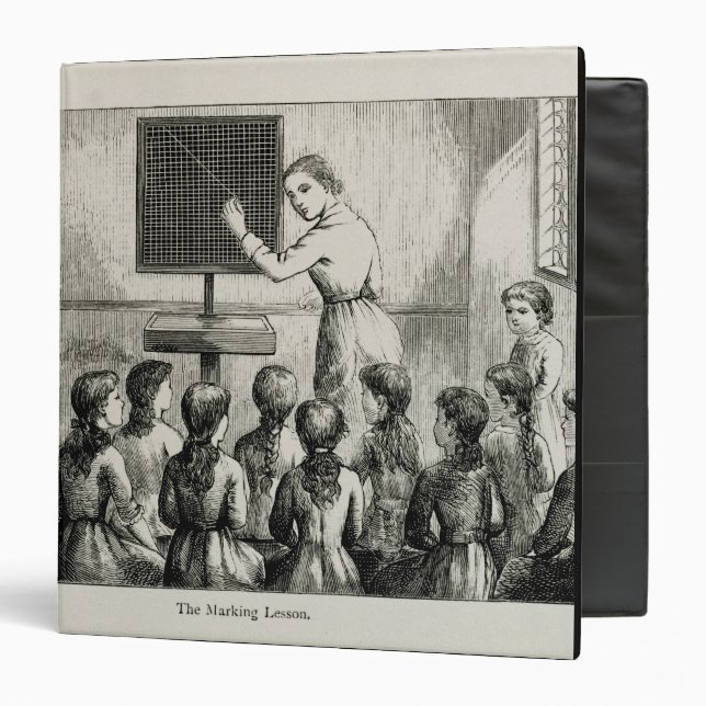 'The Marking Lesson', illustration from 'A Manual Binder (Front/Inside)