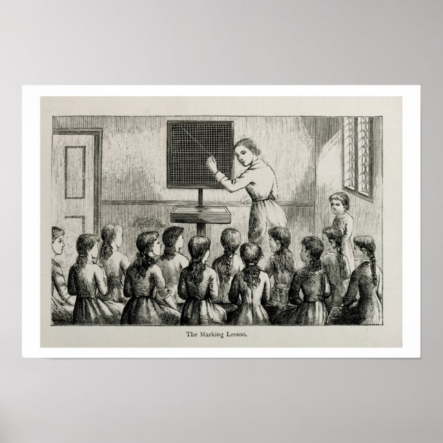 'The Marking Lesson', illustration from 'A Manual Poster (Front)