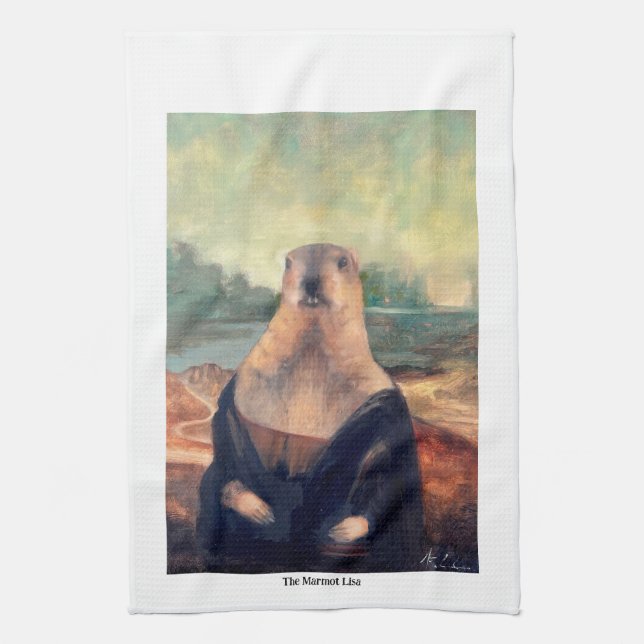 The Marmot Lisa Kitchen Towel (Vertical)