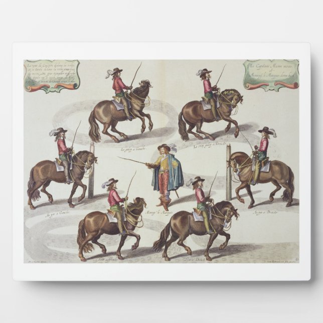 The Marquis of Newcastle Giving Captain Mazin a Ri Plaque (Front)