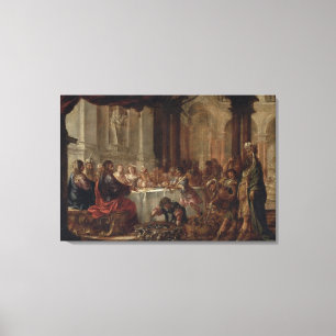The Marriage at Cana, 1660 Canvas Print