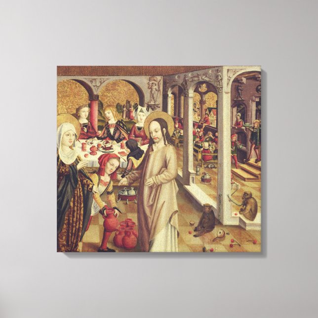 The Marriage at Cana, c.1500 Canvas Print (Front)