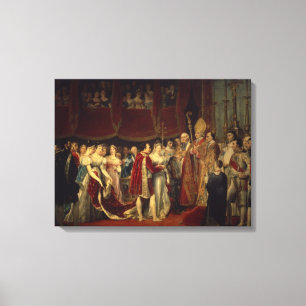 The marriage ceremony canvas print