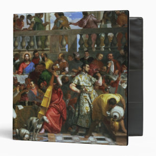 The Marriage Feast at Cana, detail of musicians an Binder