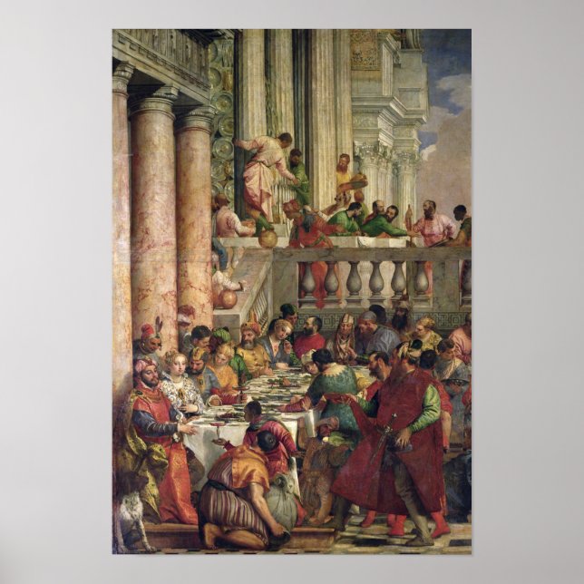 The Marriage Feast at Cana Poster (Front)