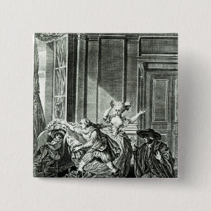 The Marriage of Figaro' 2 Inch Square Button