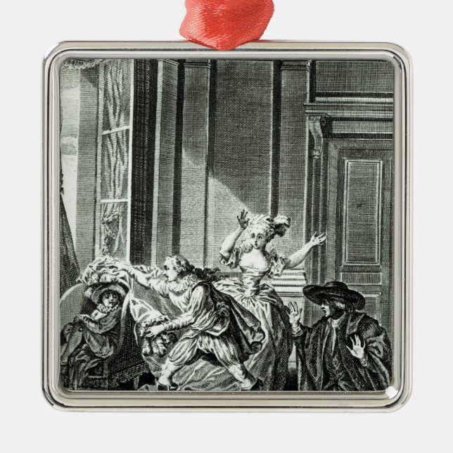The Marriage of Figaro' Metal Ornament (Front)