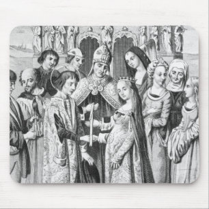 The Marriage of Henry VI and Margaret of Anjou Mouse Pad