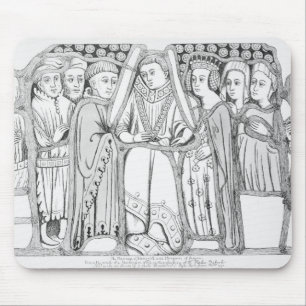 The Marriage of Henry VI and Margaret of Anjou Mouse Pad