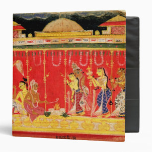 The Marriage of Krishna's Parents, from a disperse Binder