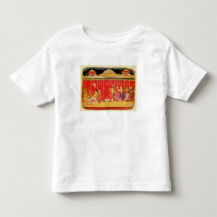 The Marriage of Krishna's Parents, from a disperse Toddler T-shirt