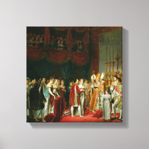 The Marriage of Napoleon I  and Marie Canvas Print