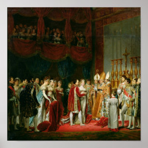 The Marriage of Napoleon I  and Marie Poster