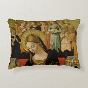 The Marriage of Saint Catherine of Siena Accent Pillow