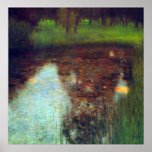 The Marsh by Gustav Klimt Poster