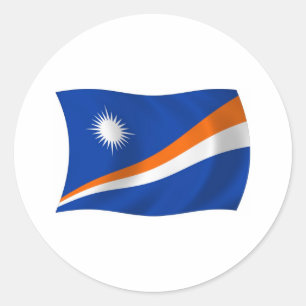 The Marshall Islands Flag Sticker