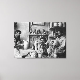 The Martin brothers Canvas Print