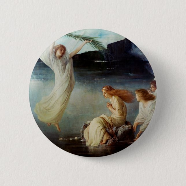 The martyrdom of Saint Cristina 2 Inch Round Button (Front)