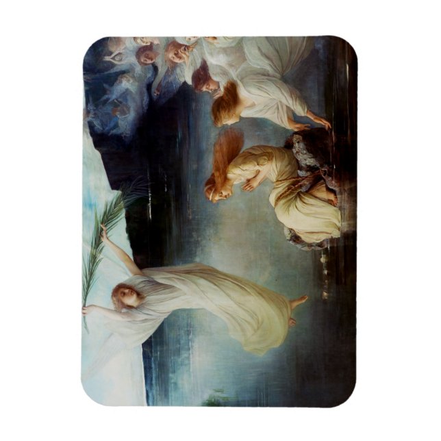 The martyrdom of Saint Cristina Magnet (Vertical)