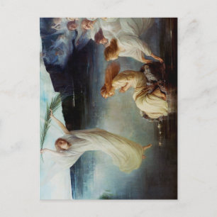 The martyrdom of Saint Cristina Postcard