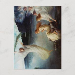 The martyrdom of Saint Cristina Postcard