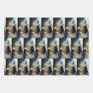 The martyrdom of Saint Cristina Wrapping Paper Sheet