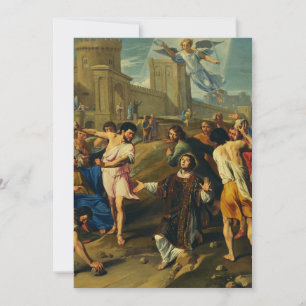 The Martyrdom of Saint Stephen Invitation