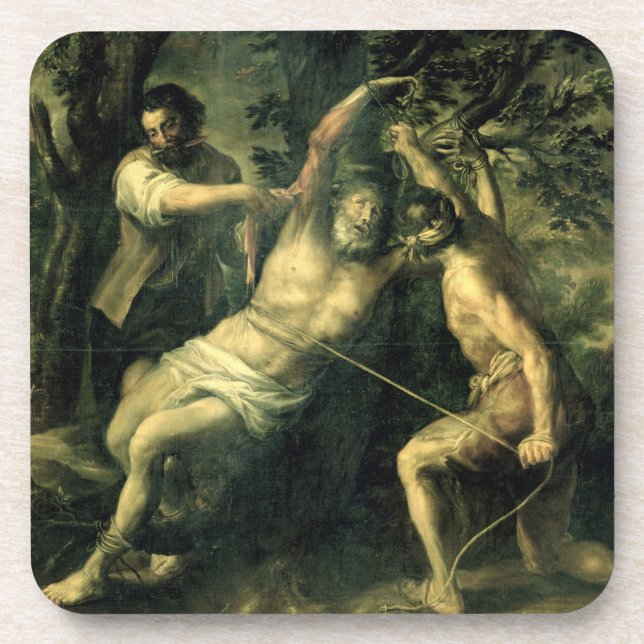 The Martyrdom of St. Bartholomew 2 Coaster (Front)